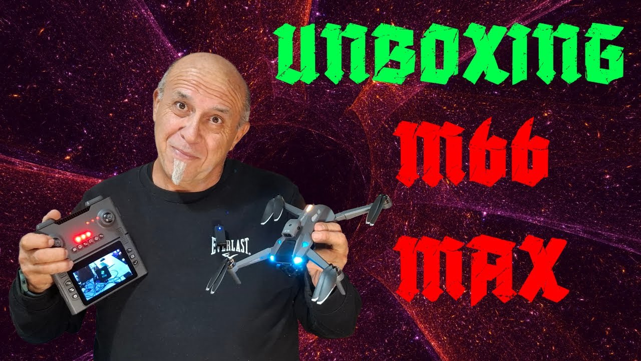 ЧТО-ТО НЕ ТАКОЕ? РАСПАКОВКА ДРОНА M66 MAX И ПЕРВЫЙ ВЗЛЕТ