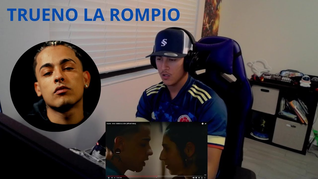 TRUENO- REAL GANGSTA LOVE❤ (VIDEO REACCION )#viralvideo #argentina #musica