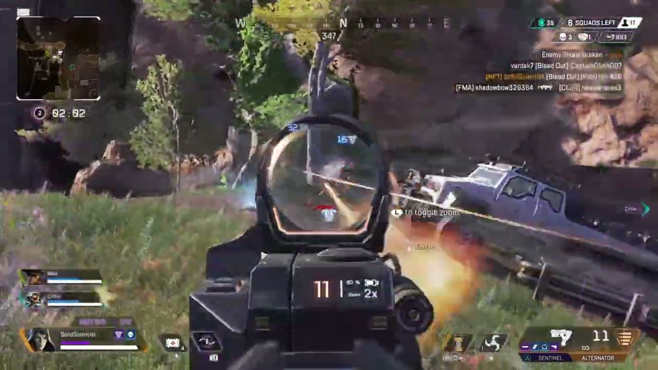 Slaying in 70 FOV - Apex Legends Ash Gameplay