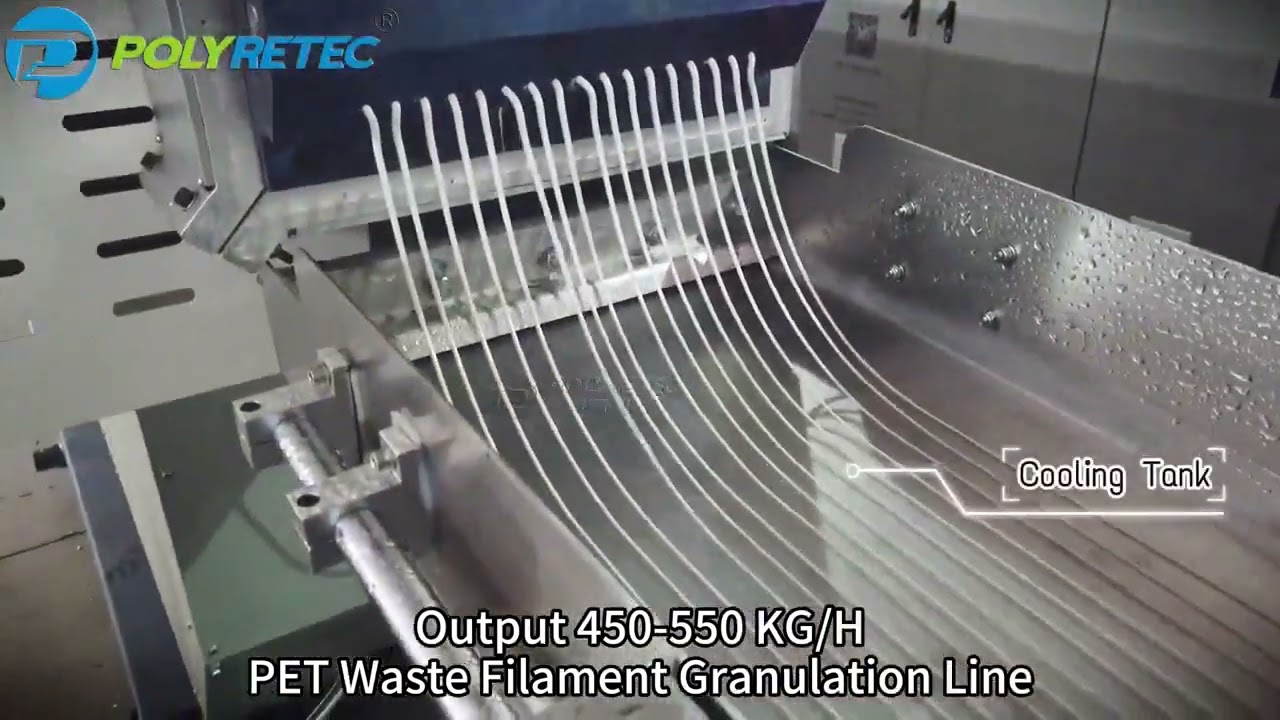 Turn Waste into Wealth: Professional PET Waste Filament Pelletizing Line