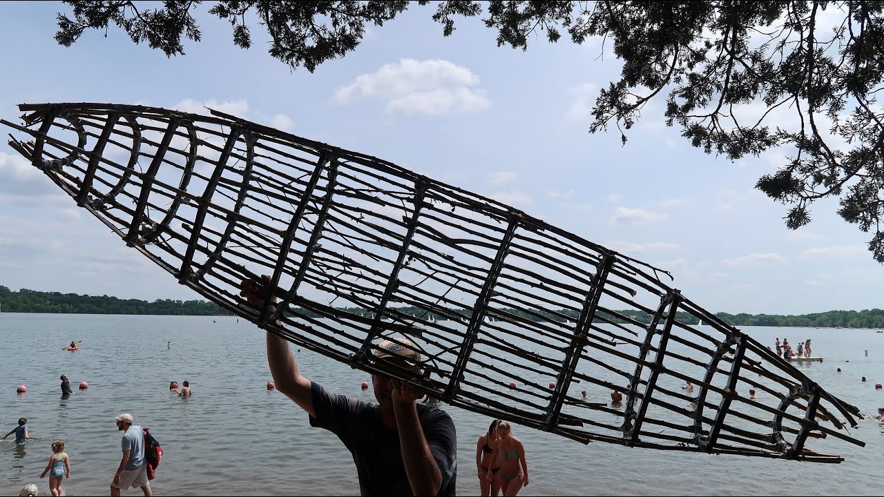 diy Kayak Made of Sticks