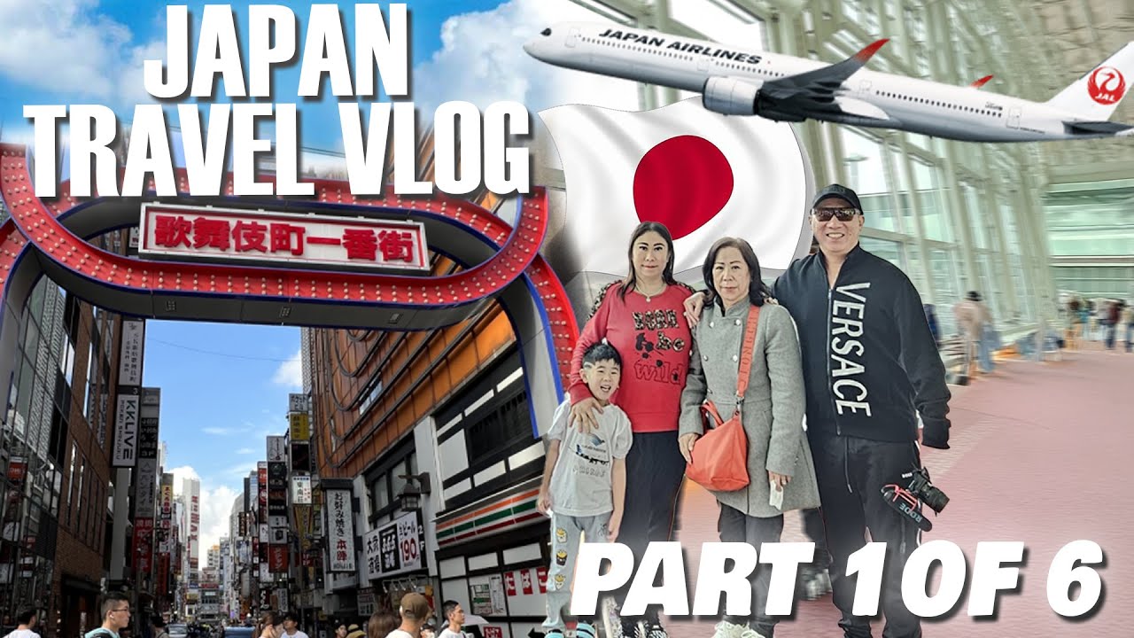 Japan Vlog with my lovely wife & my son Prince (Part 1 of 6 )