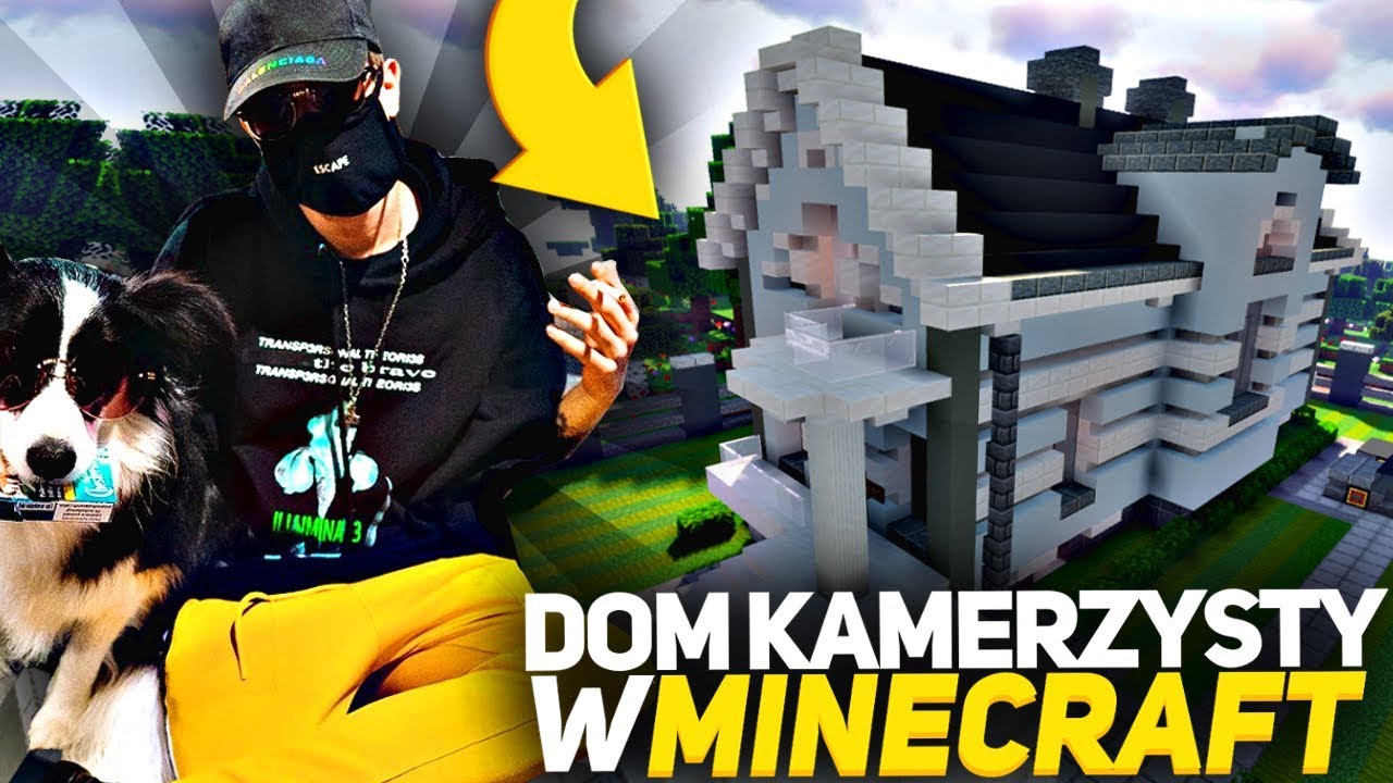DOM KAMERZYSTY W MINECRAFT! | Kamerzysta, Kamuś, Lord Marek, Kruszwil
