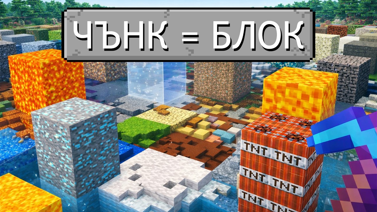 ВСЕКИ ЧЪНК СТАВА НА СЛУЧАЕН БЛОК
