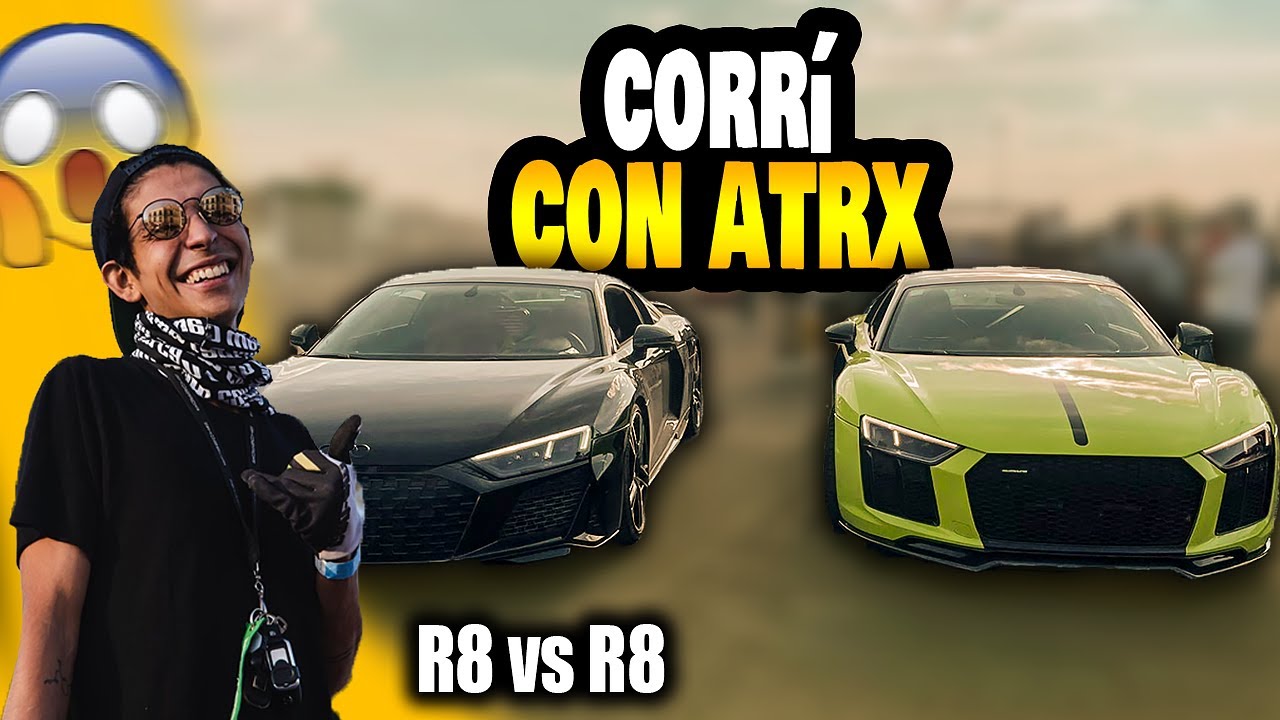 AUDI R8 DE @ATRXLifestyle VS MI AUDI R8! 🤯 | Simon Ahued
