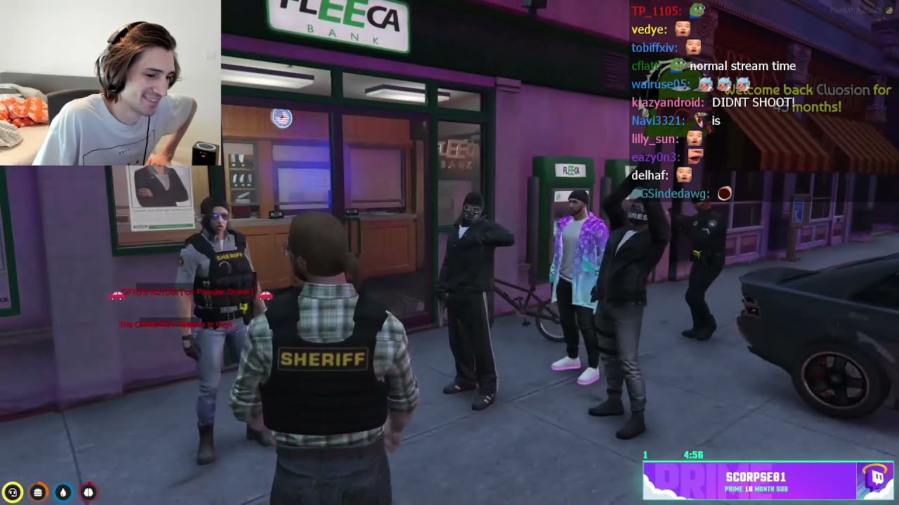 XQC Twitch Vod (7/3/2021) [Part 1/2]