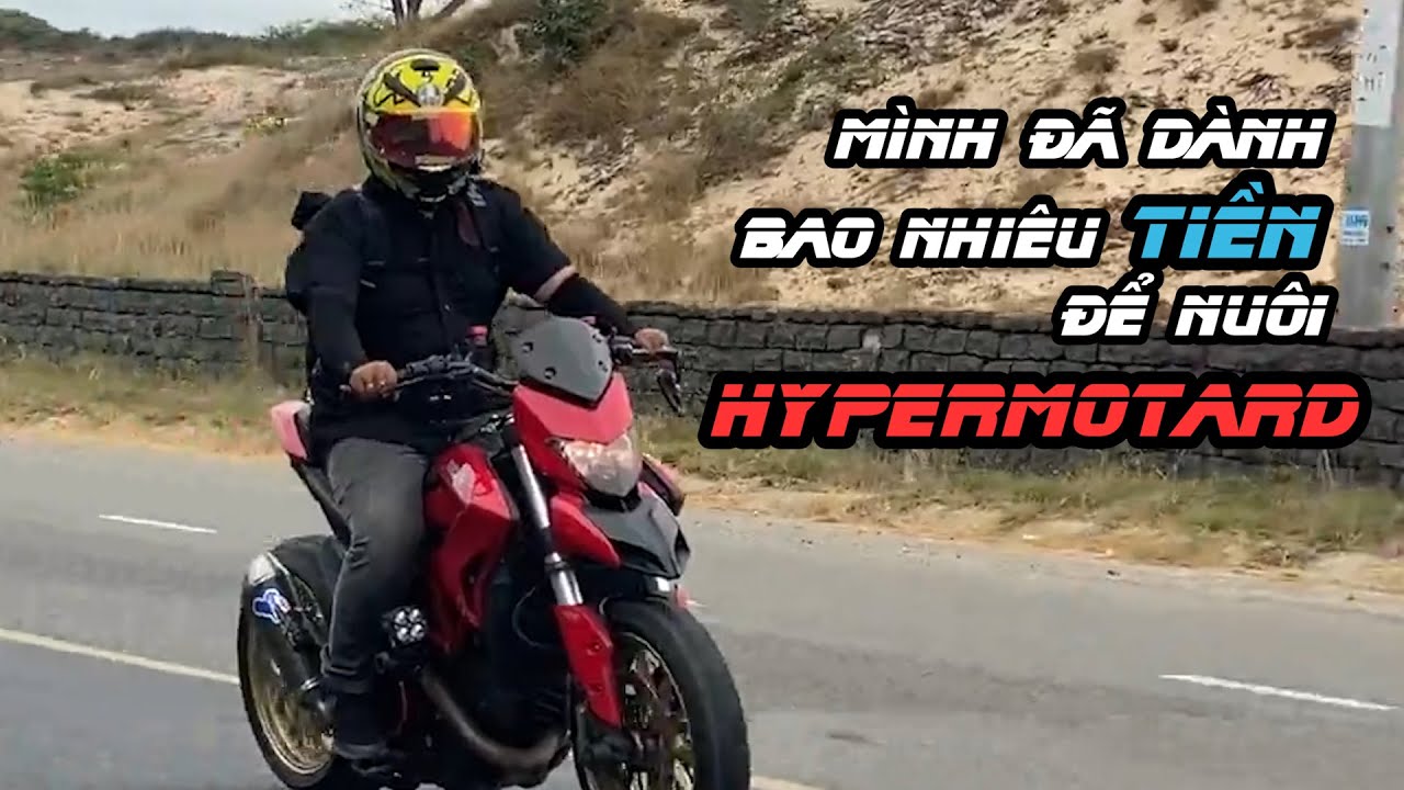 Mình đã dành mỗi tháng bao nhiêu để chơi Ducati HyperMotard?