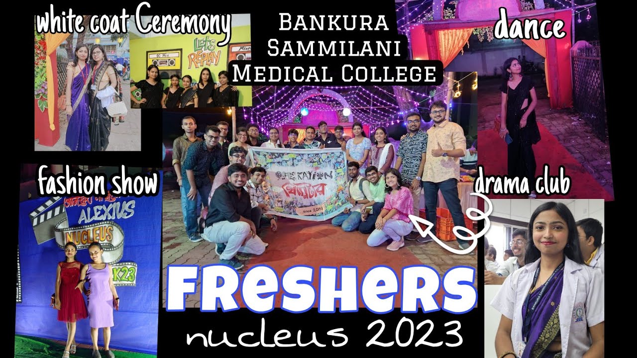 Freshers party of our batch, MBBS 2021 | Bankura Sammilani medical College freshers | Bipasa Bose