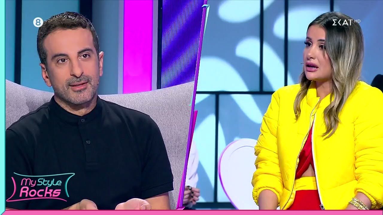 Σ. Κουδουνάρης σε Emilia: «Το look σου έχει ένα χιούμορ» - «Δεν το έφερα για πλάκα», του απαντά