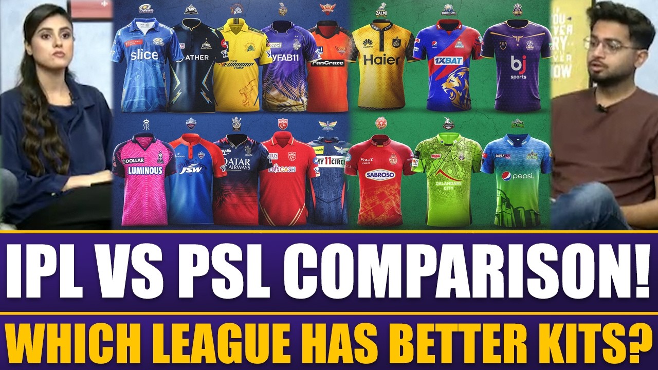 IPL vs PSL Comparison | Which League Has Better Kits? | Cricket Experts Discuss