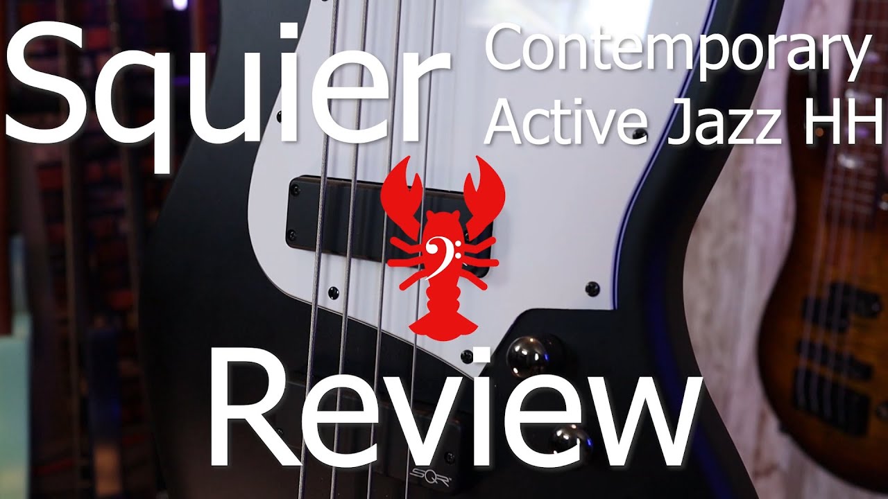 Squier Contemporary Active Jazz Bass HH - Can this Squier do it all? - LowEndLobster Review