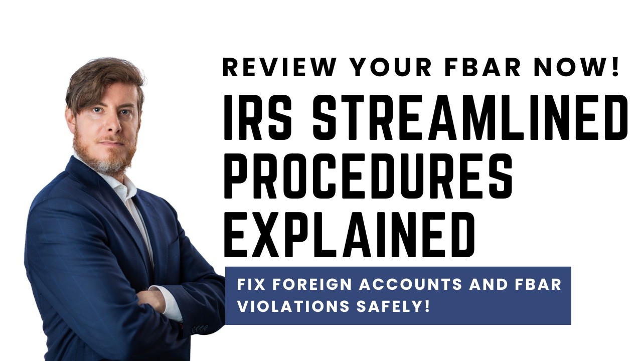 Упрощенные процедуры IRS: безопасное исправление нарушений, связанных с иностранными счетами и от...