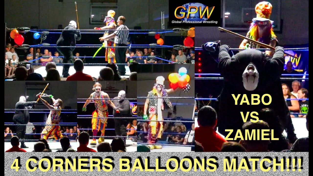 Yabo vs. Zamiel -- 4 Corners Balloons Match -- 7/7/18