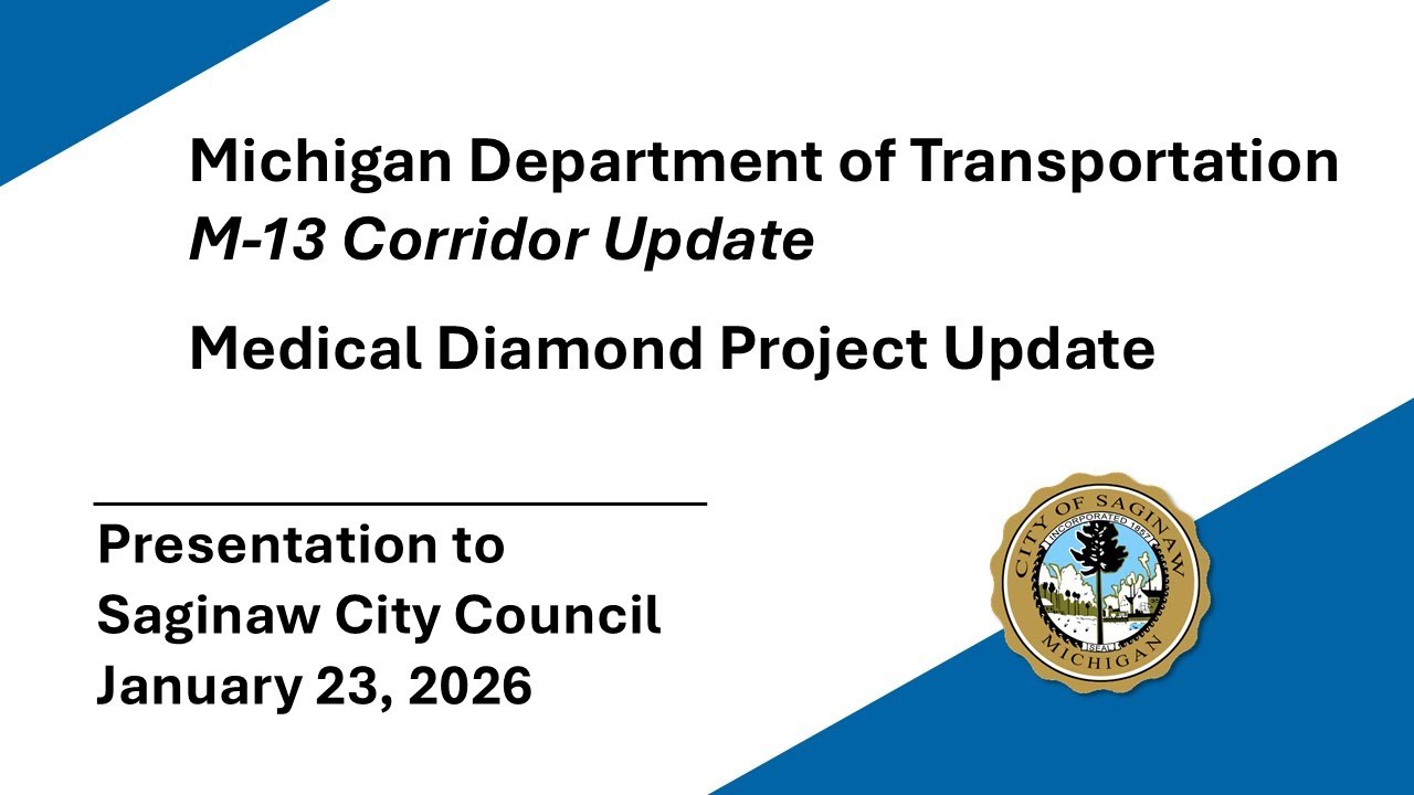 Saginaw, MI M-13 Corridor Study Update