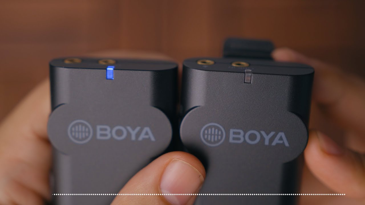 تجربة مايك لاسلكي من بويا Boya BY WM4 Pro