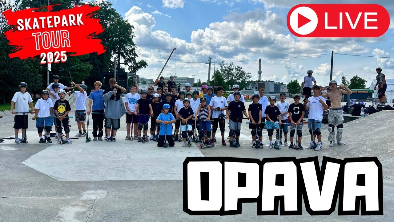 Scootering.cz SKATEPARK TOUR 2025 - Opava 🔥