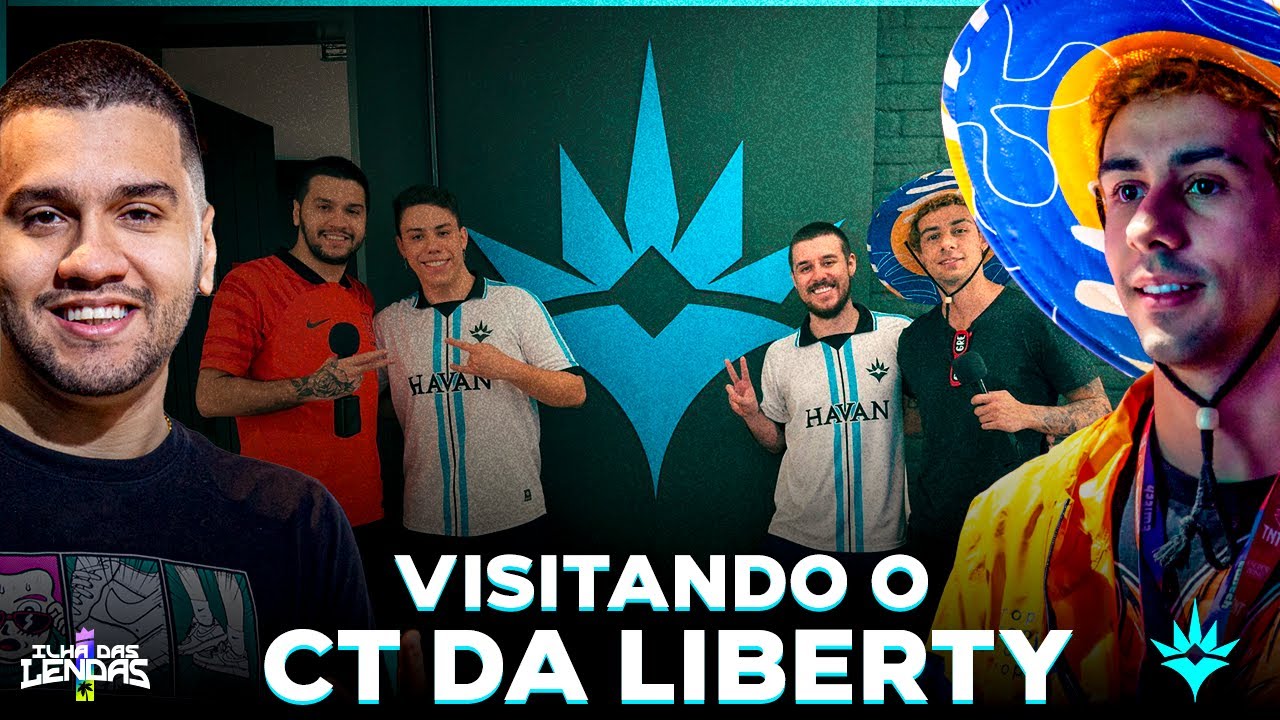 LENDAS VISITAM: Novo Centro de Treinamento da Liberty!