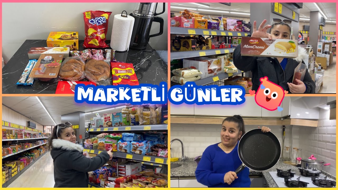 MARKETLİ GÜNLER💃VİRAL OLAN ABURCUBURU DENEDİM🥳KEYİF TEPSİSİ✅#marketing #bim #viral #vlog #alışveriş 