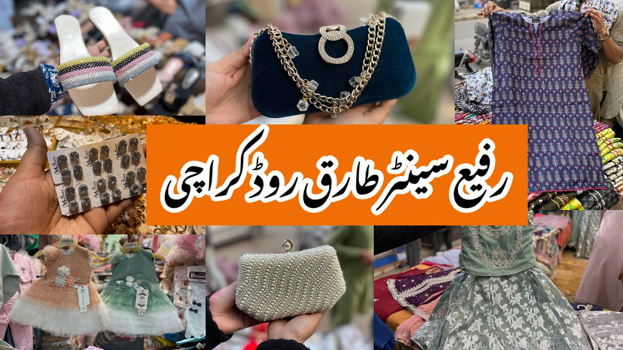 Rafi Center Tariq Road Karachi-heels,dress,bags & kids Shopping-Local Bazar Pakistan
