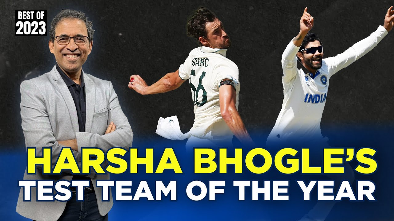 Harsha Bhogle's Test XI of the Year ft. Jadeja & Starc
