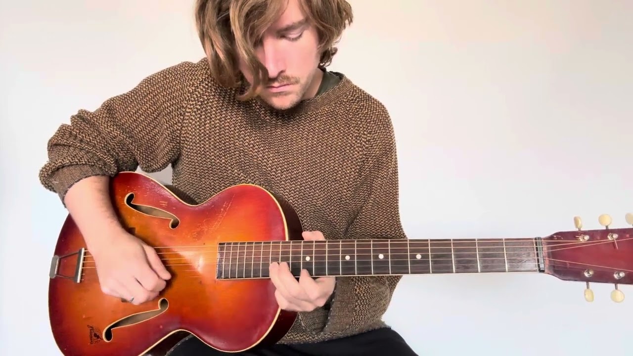 1950s Framus Studio small „14“ archtop Guitar Demo