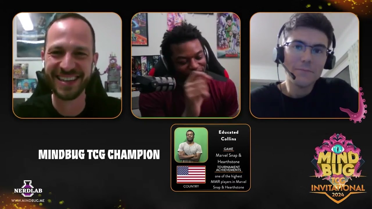 TCG Invitational Tournament - Interview with Educated Collins