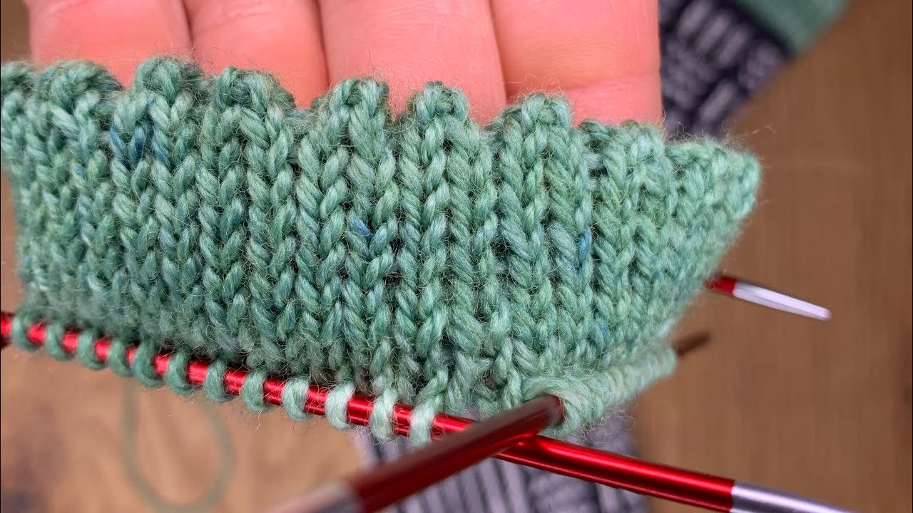 Mäusezähnchen stricken in 5 Schritten