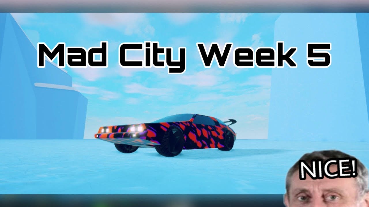 Mad City Week 5 Challenge (Read Desc)