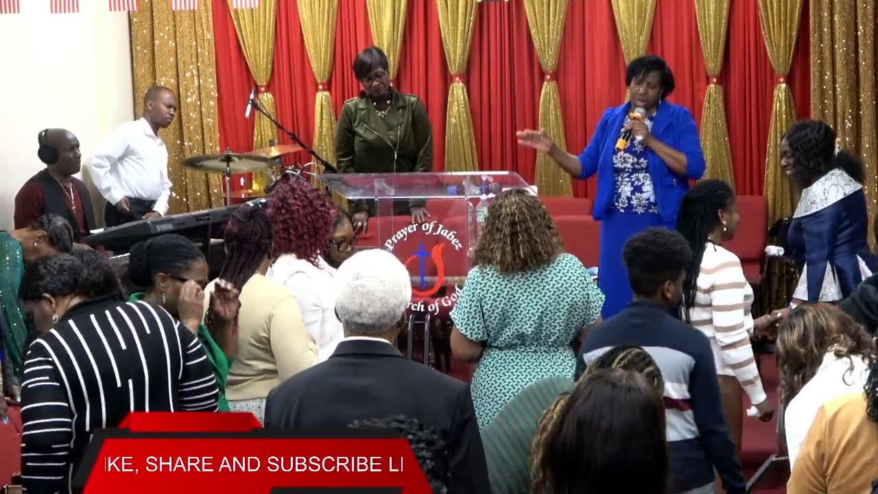 Prayer Of Jabez Church Of God Sunday Morning Service