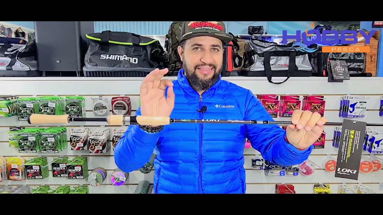 Hobby Pesca: Varas para Molinetes carbono.