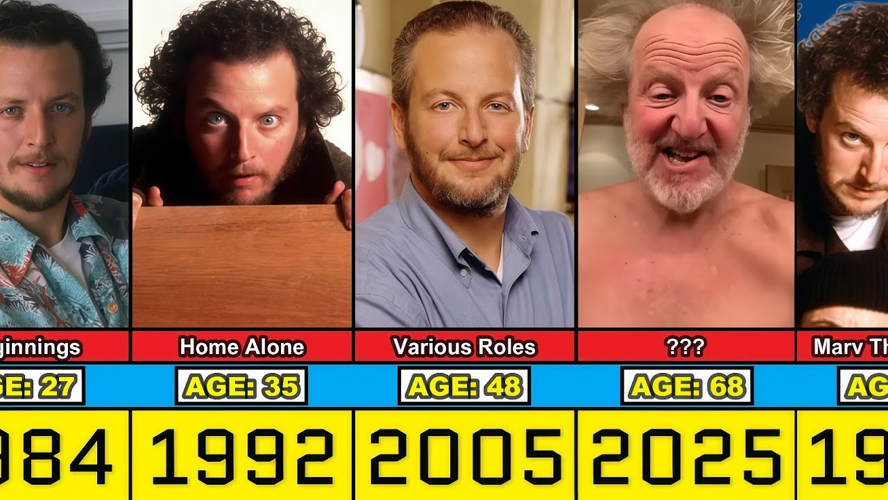 Daniel Stern Transformation From 4 to 68 Year Old