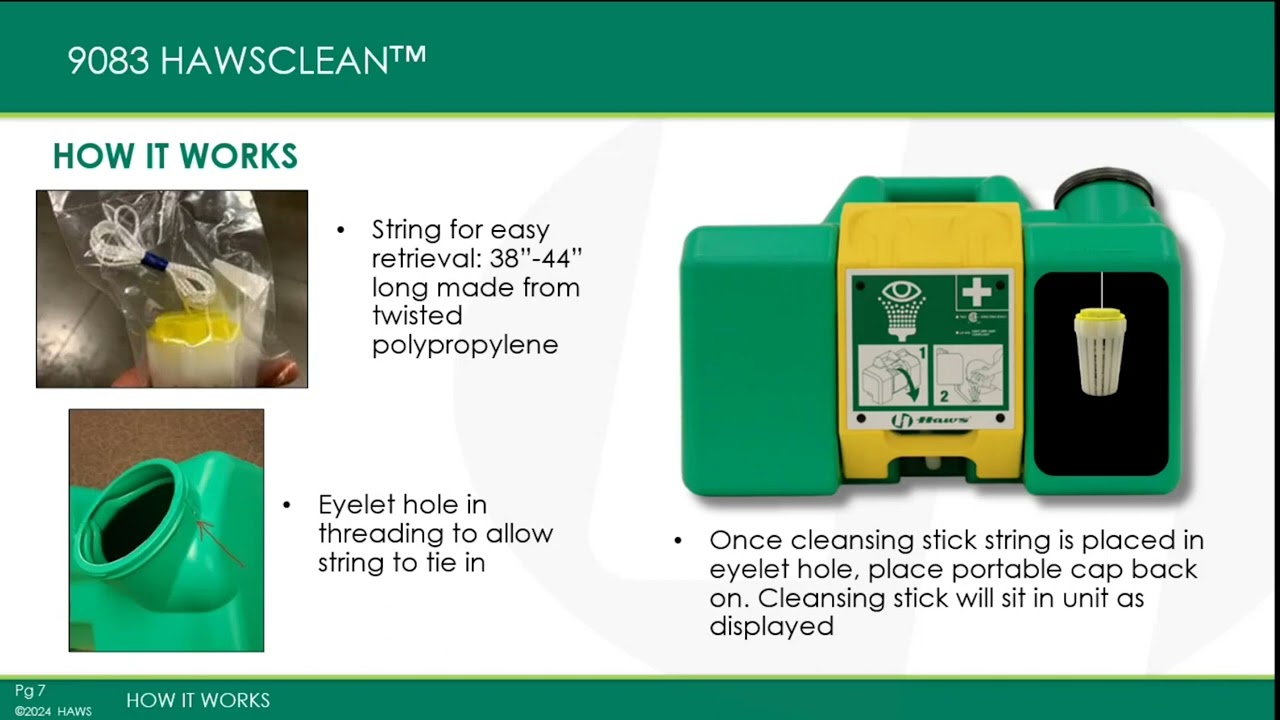 Portable Eye Wash options and Preservative Overview