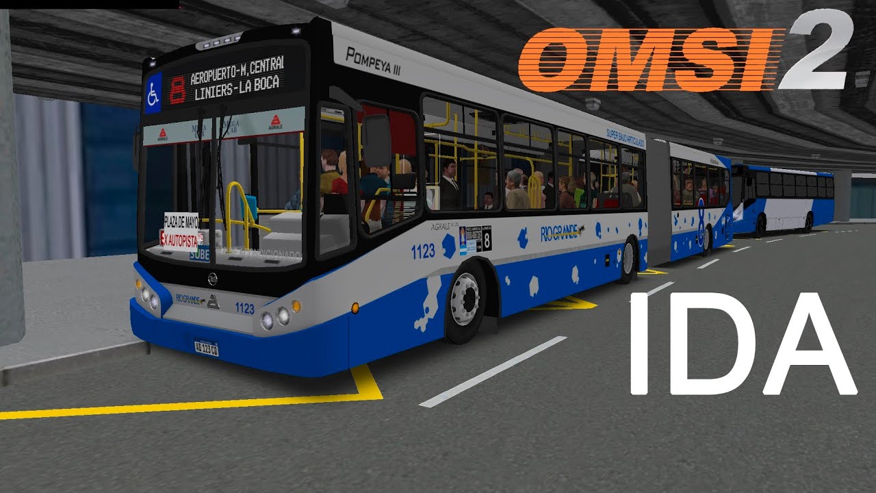 OMSI 2 | Todobus mt27  Linea 8 | Aeropuerto Delpest