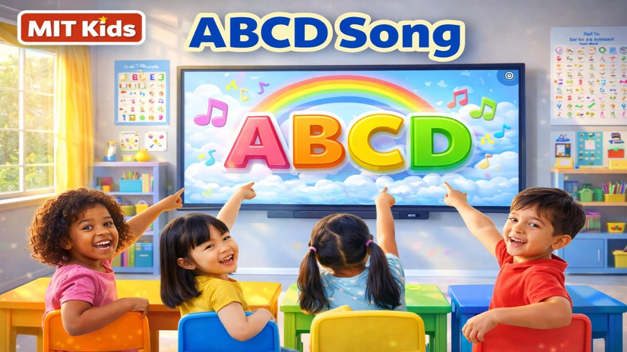 ABCD Song for Kids 🎵 | Learn ABC Alphabet A to Z | एबीसीडी | ABC Rhymes | MIT Kids