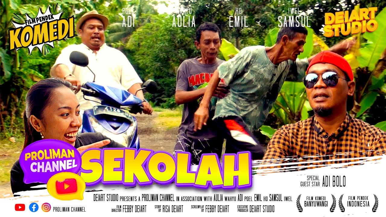 Sekolah - Film Lucu Komedi Osing Banyuwangi dari Proliman Channel | Sketsa Tawa ke #007