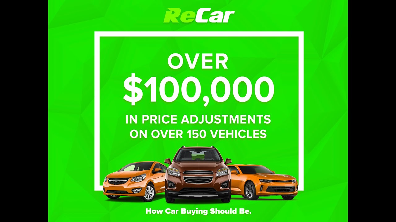 Over $100,000 in Price Reductions at ReCar