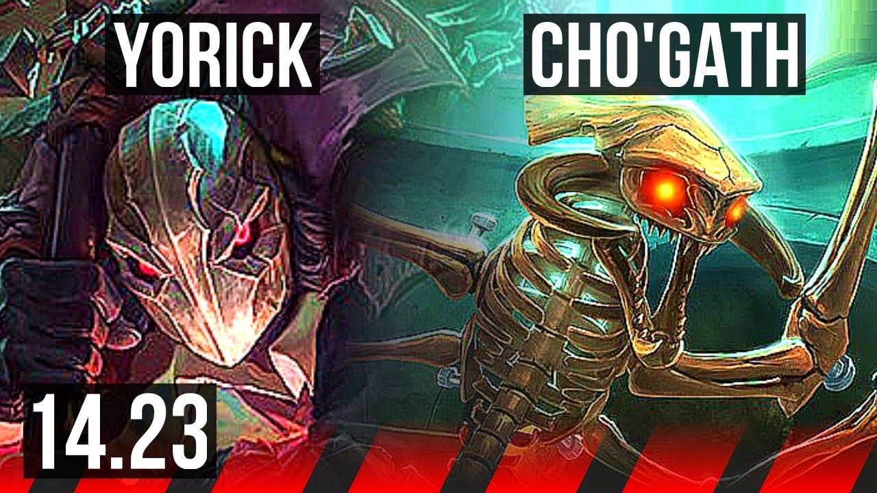 YORICK vs CHO'GATH (TOP) | KR Diamond | 14.23