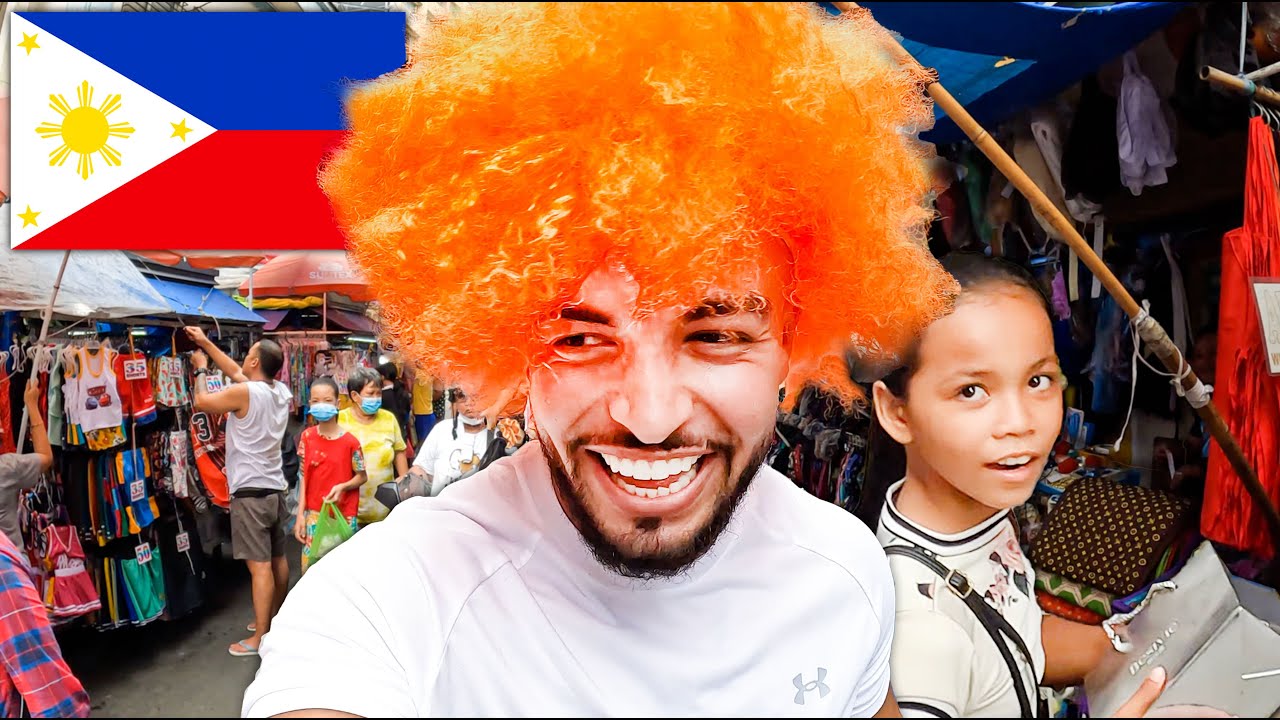 Foreigner In Philippines' CRAZIEST market! 🇵🇭