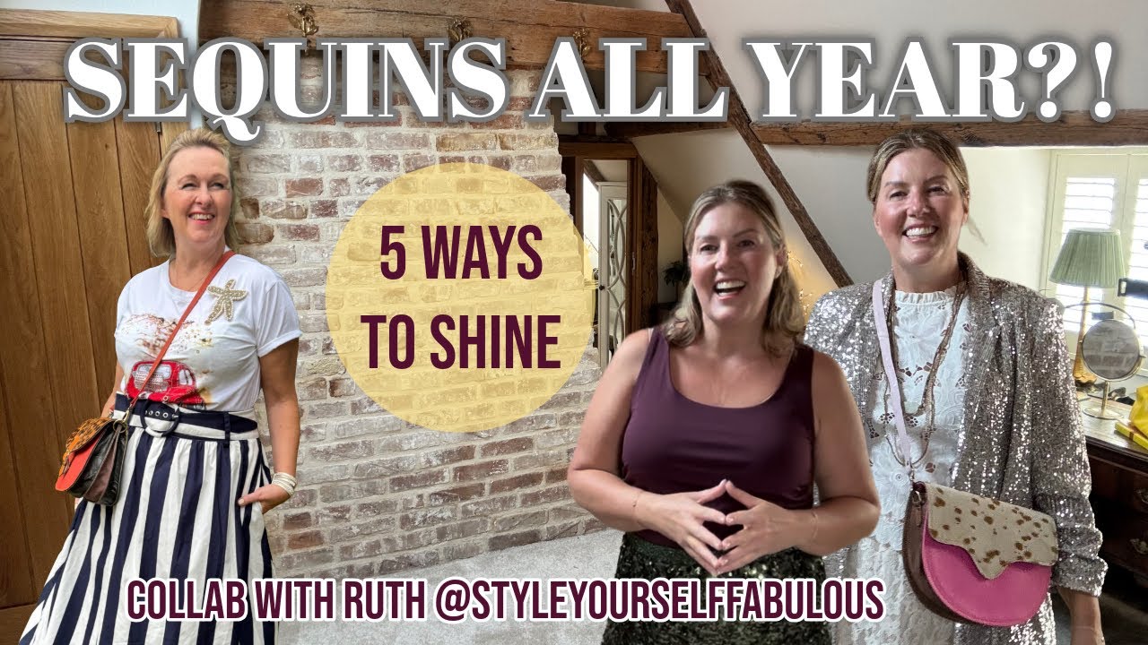 ✨ 5 Ways to Wear Sequins All Year (Yes, Even in Summer!)✨