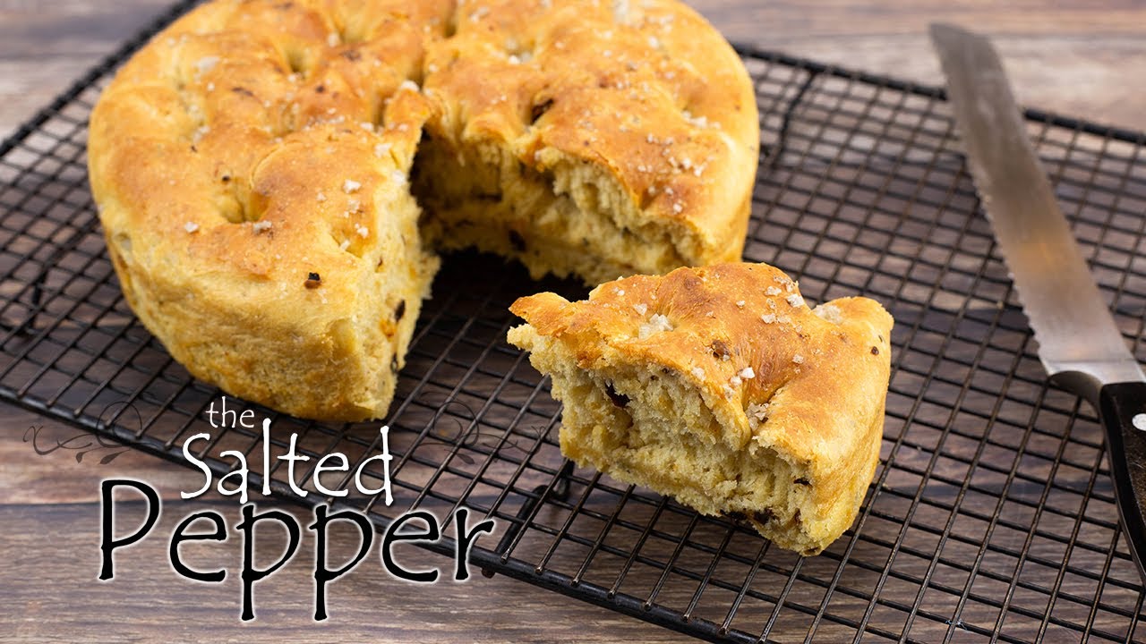 Focaccia Bread in the Ninja Foodi