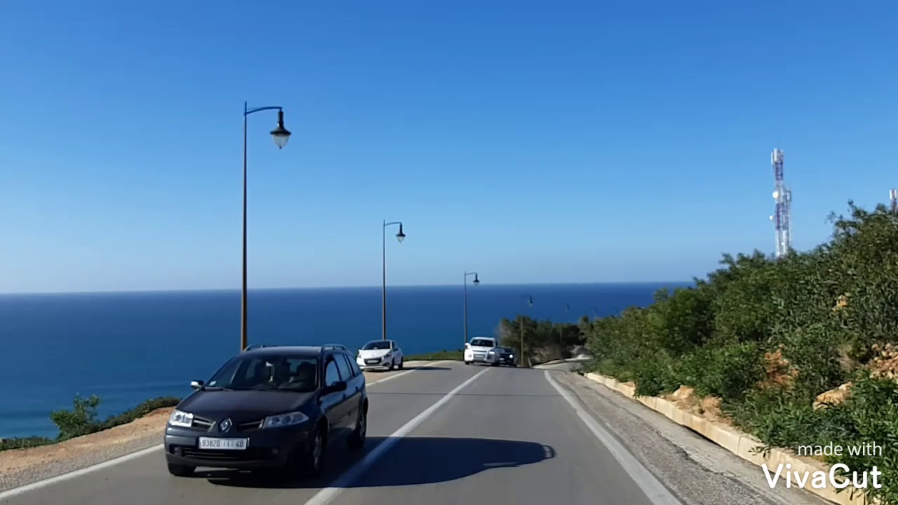 A tour across Cap Spartel Tangier. جولة حول كاب سبارطيل طنجة