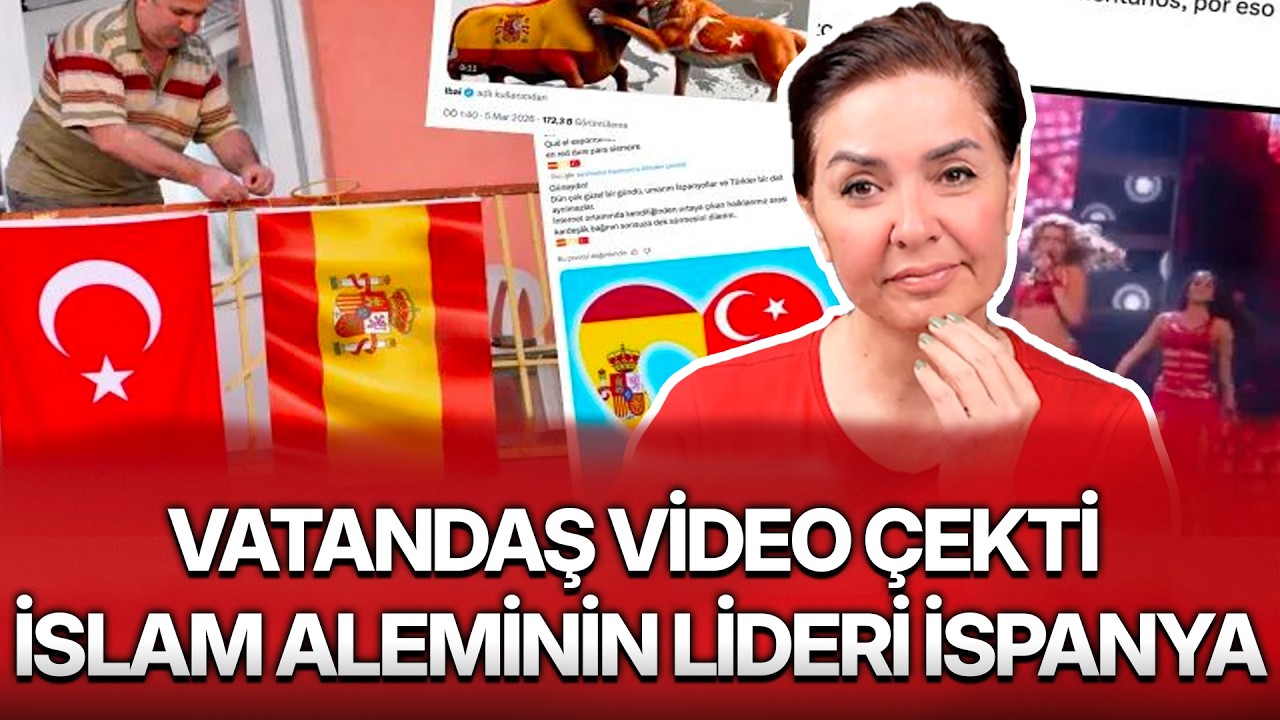 VATANDAŞ VİDEO ÇEKTİ : İSLAM ALEMİNİN LİDERİ İSPANYA
