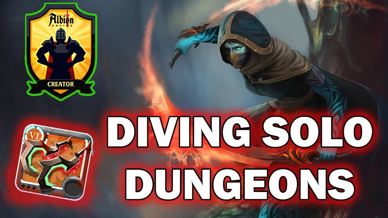 Solo Dungeon Diving with Deathgiver | Albion Online | Into the Fray
