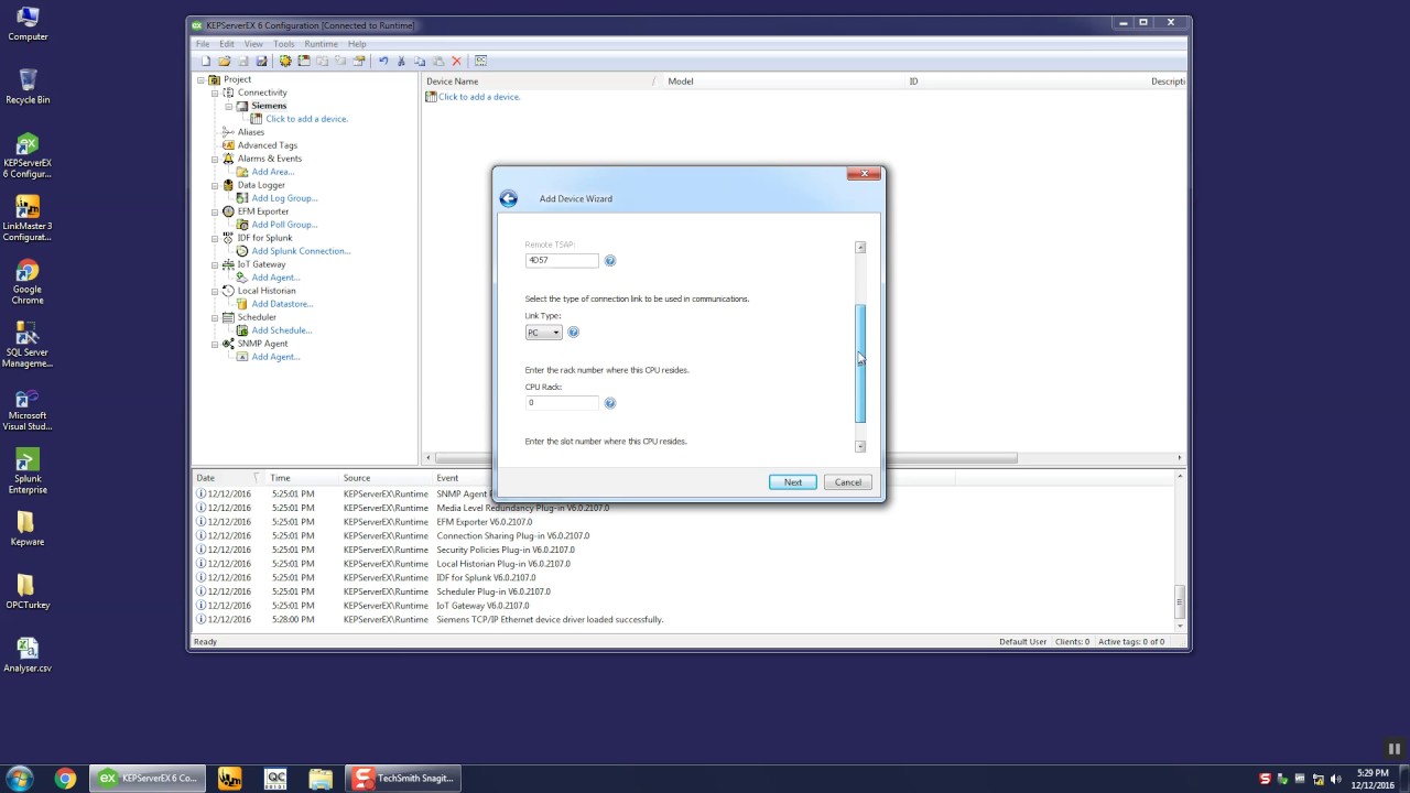 Kepware - Siemens TCP/IP Ethernet Driver