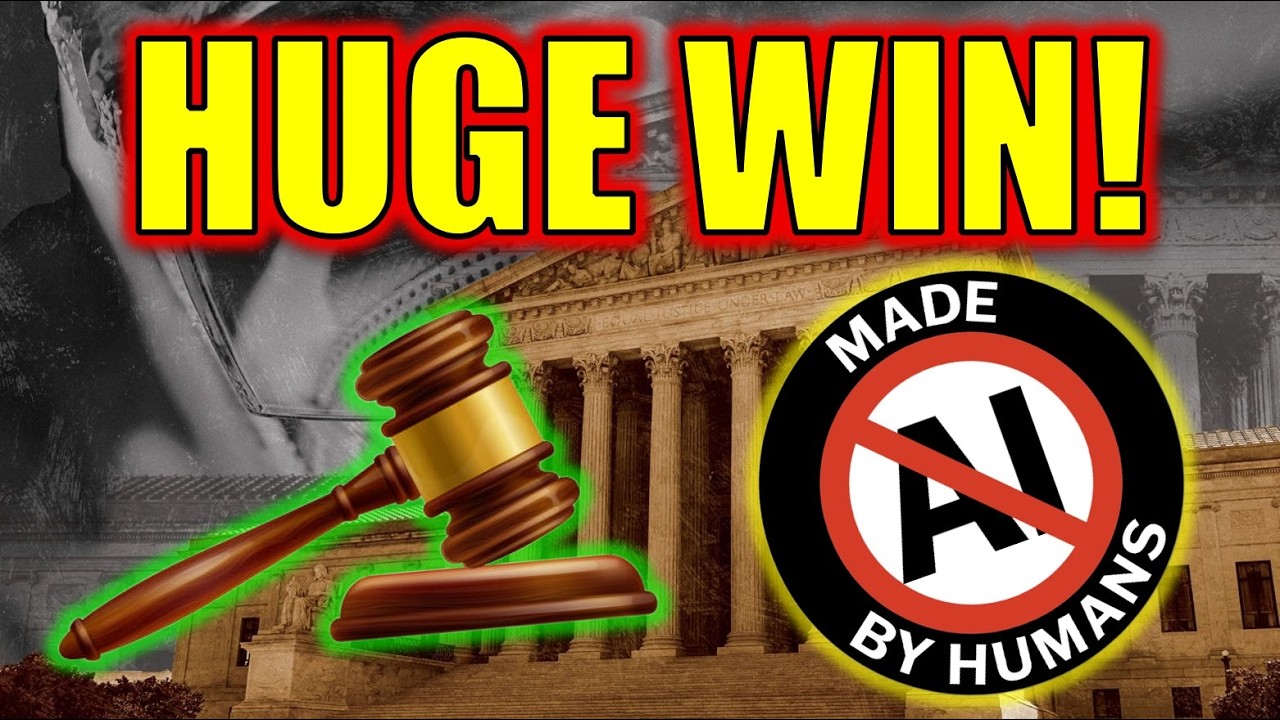 AI Just LOST Copyright Protections!
