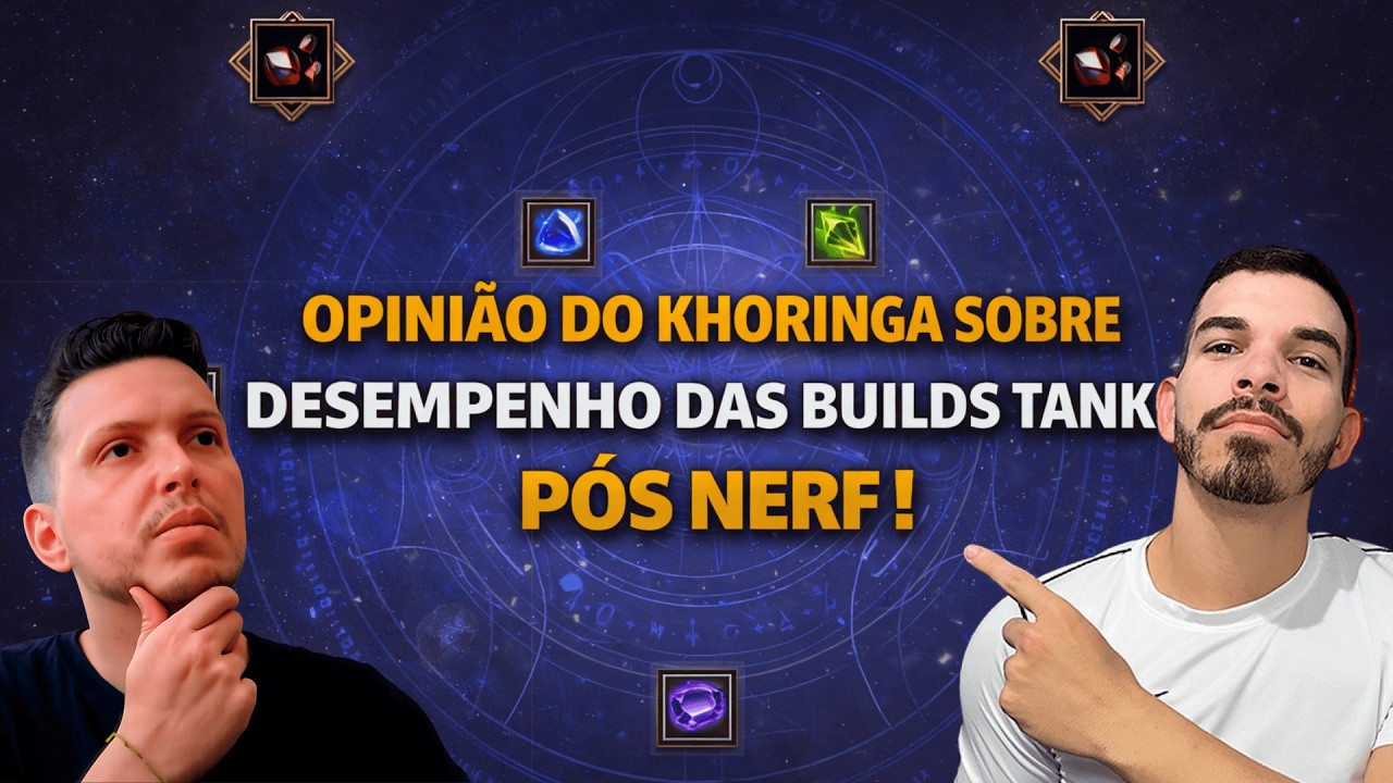 COMO ANDA O DESEMPENHO DAS BUILD TANK NO BLACK DESERT APÓS O NERF - Crow Reacts ! @KhorinGA