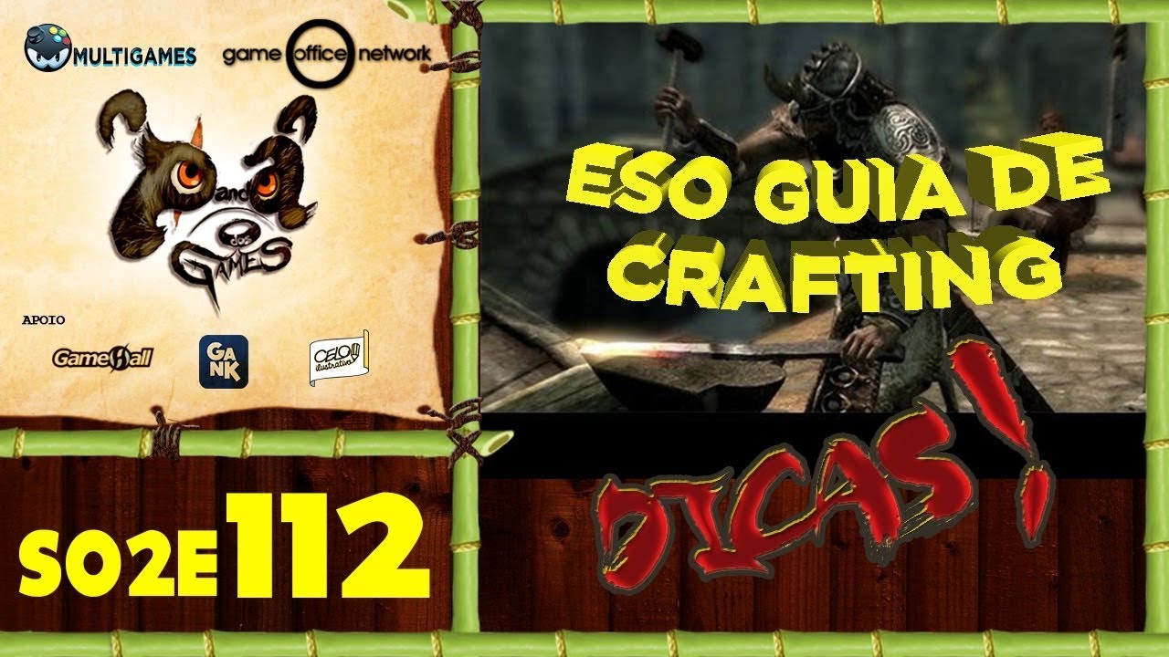 Elder Scrolls Online - Guia de Crafting (PT_br)