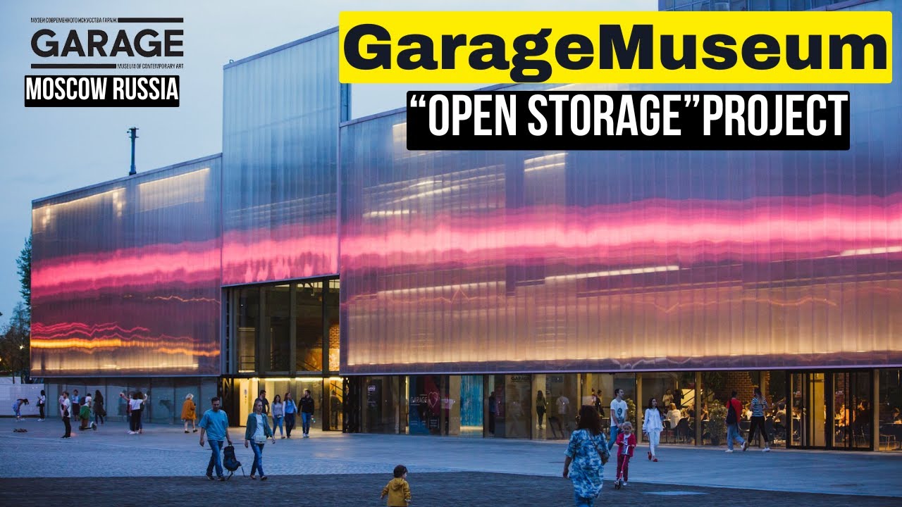 GARAGE MUSEUM MOSCOW RUSSIA 2024 + 