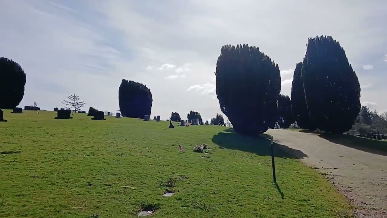 Awesome Cemetery Ocean View Fort Stevens 