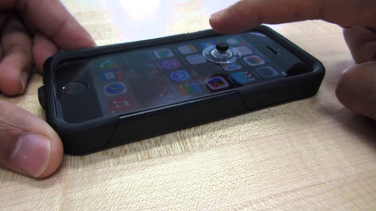 Mechanical Button Over Touch Screen